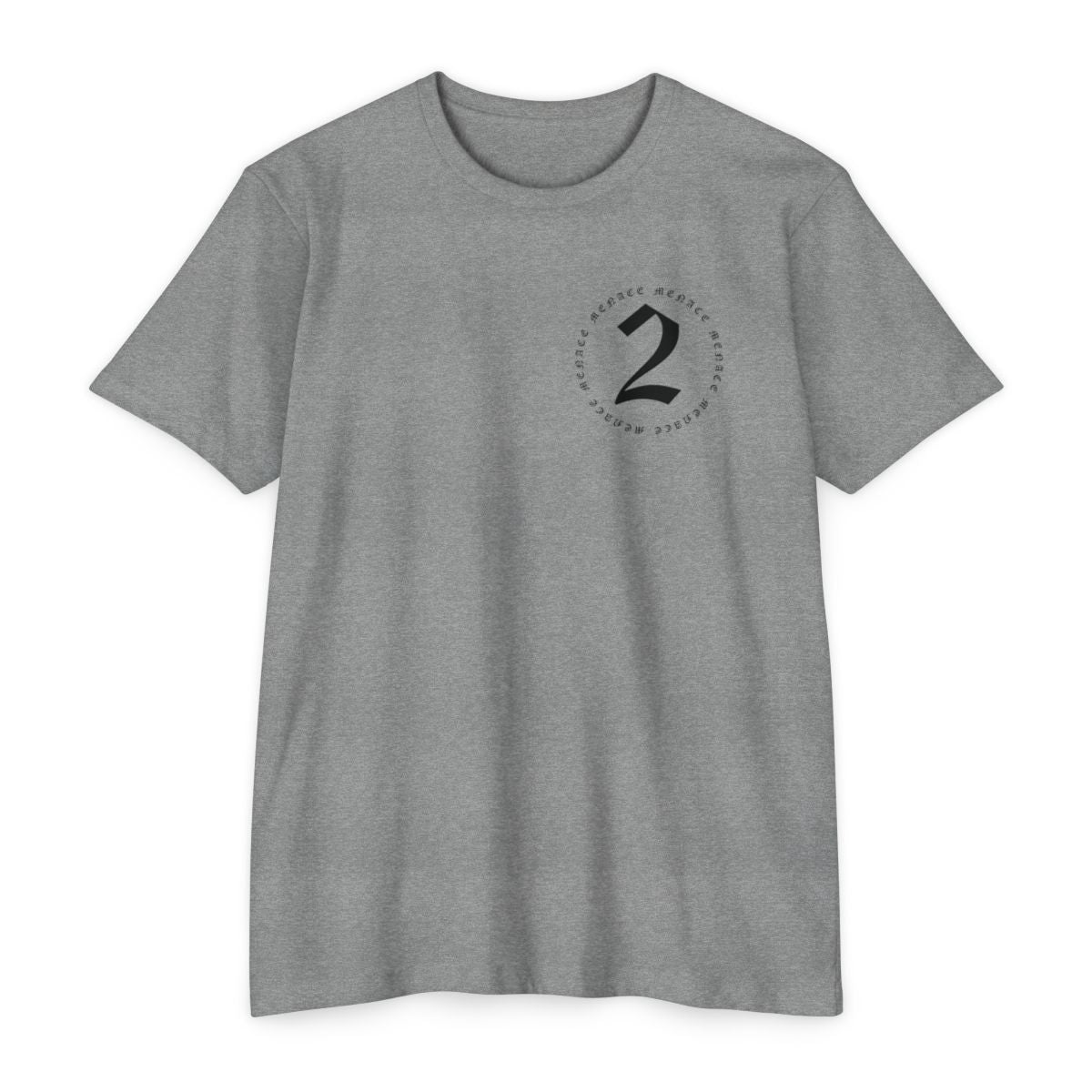 MENACE2 Stamp Tee (Grey)